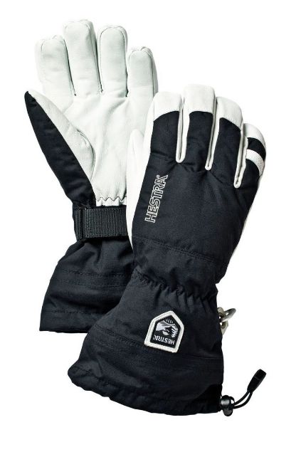 Hestra Army Leather Heli Ski 5 Finger
