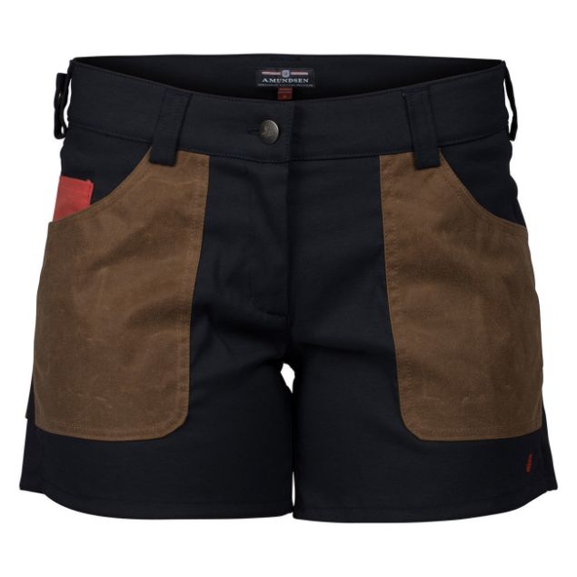 Bilde av Amundsen 5Incher Field Shorts Womens Navy/Tan
