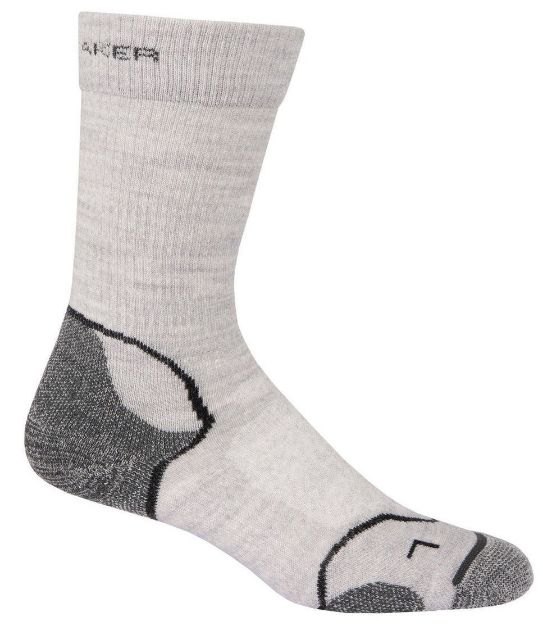 Bilde av Icebreaker Hike+ Light Sock Womens Blizzard/White/Oil