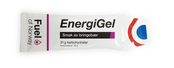 Bilde av Fuel Of Norway EnergiGel 55g Bringebær 