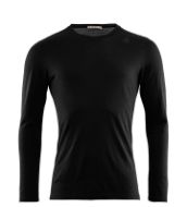Bilde av Aclima LightWool 140 Undershirt Long Sleeve Womens Black