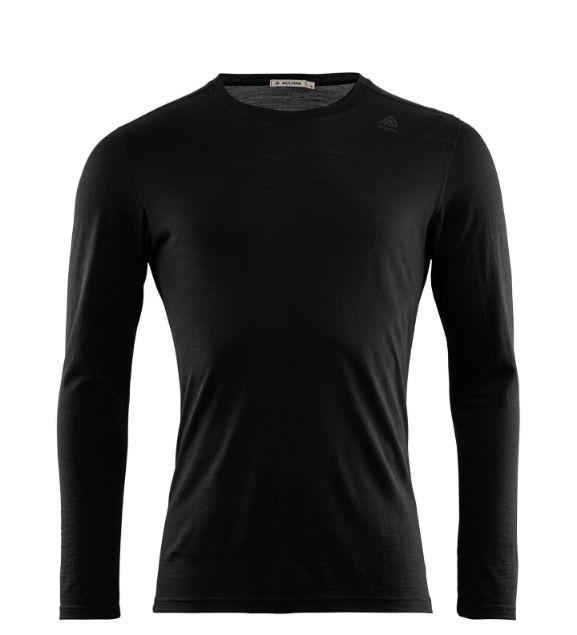 Bilde av Aclima LightWool 140 Undershirt Long Sleeve Womens Black