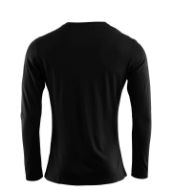 Bilde av Aclima LightWool 140 Undershirt Long Sleeve Womens Black