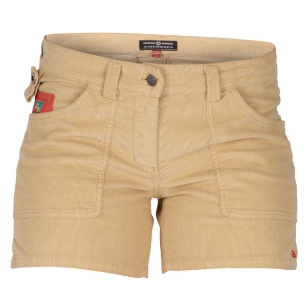 Bilde av Amundsen 5Incher Cord G. Dyed Shorts Womens Dessert
