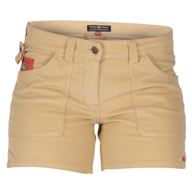 Bilde av Amundsen 5Incher Cord G. Dyed Shorts Womens Dessert