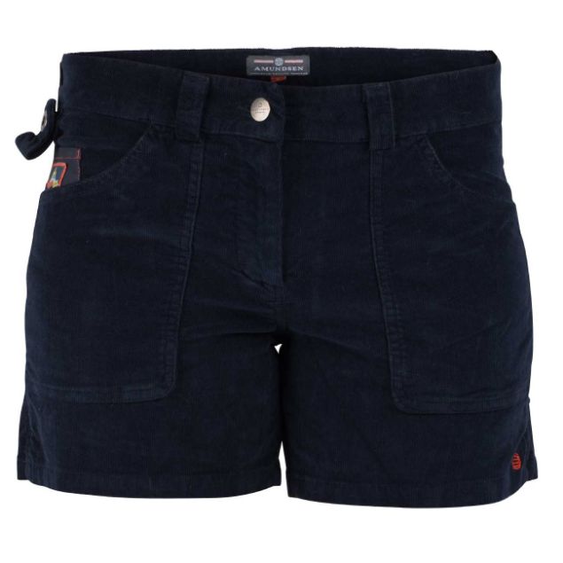 Amundsen 5Incher Cord G. Dyed Shorts W Navy