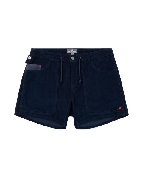 Amundsen 5Incher Cord G. Dyed Shorts Faded Navy