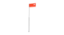 KS-Safety Flag Telescopic Orange 