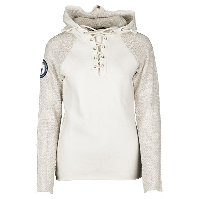 Amundsen Boiled Hoodie Laced W Oathmeal
