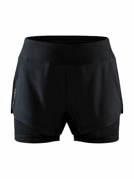 Bilde av Craft Adv Essence 2in1 Shorts Womens Black