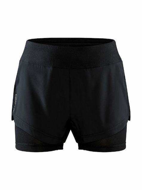 Bilde av Craft Adv Essence 2in1 Shorts Womens Black
