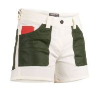 Amundsen 5Incher Field Shorts W Off White/Green