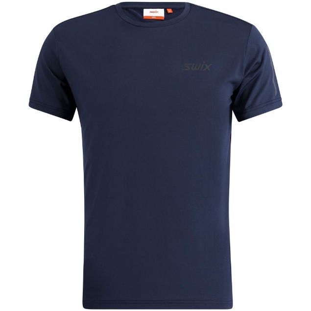 Swix Pace NTS Short Sleeve Baselayer Top Dark Navy