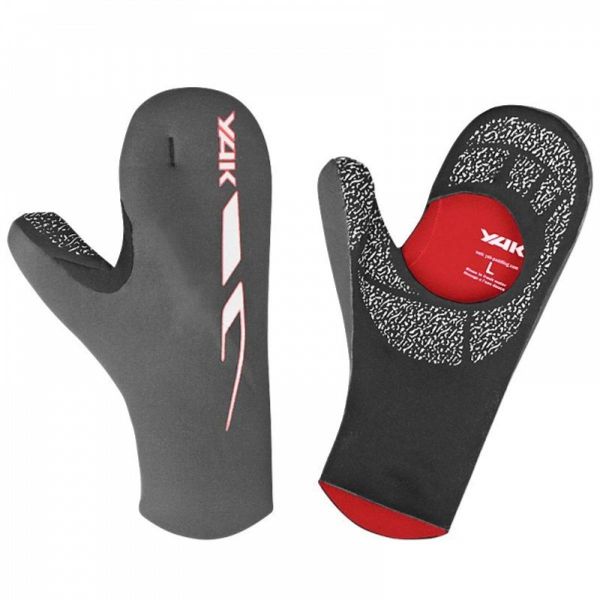 Yak Open Palm Mitt Black