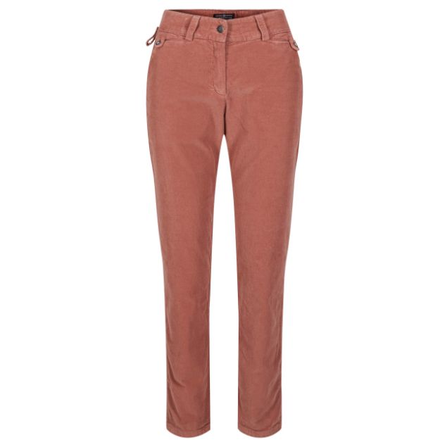 Amundsen Fjordcord Slacks Womens Peony Pink