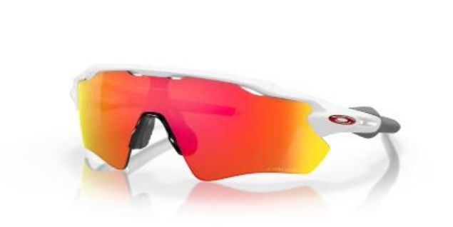 Oakley Radar EV Path Polished White w/ Prizm Ruby