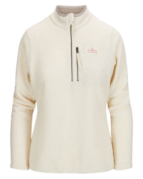 Amundsen Hut Half Zip Womens Oatmeal