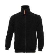 Aclima ReBorn Terry Jacket Dark Grey Melange