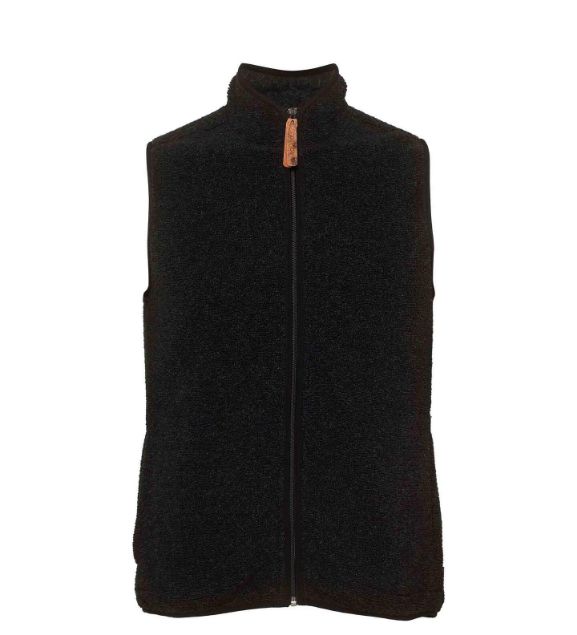 Aclima ReBorn Terry Vest Dark Grey Melange