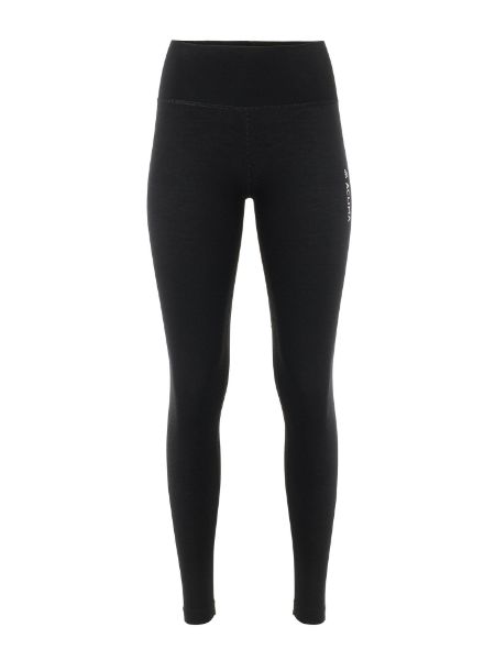 Aclima WarmWool Longs High Waist Womens Black