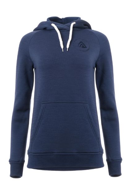 Aclima FleeceWool V2 Hoodie Womens Navy Blazer