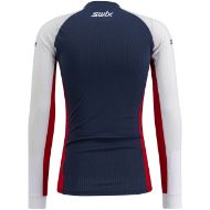 Swix RaceX Classic Long Sleeve Dark Navy/Bright White