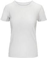 Tufte SoftBoost Crew Neck Tee Womens Bright White