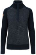 Tufte Robin Low Half Zip Womens Sky Captian Melange