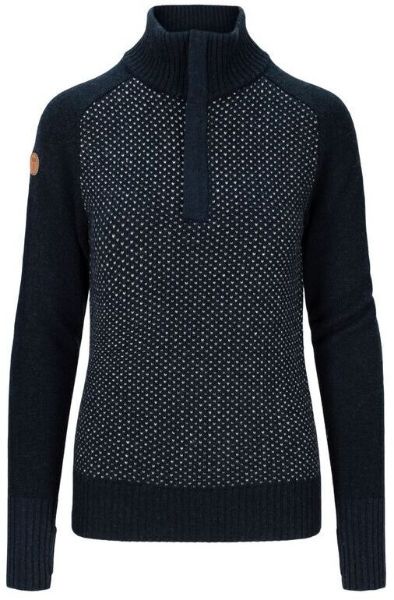 Tufte Robin Low Half Zip Womens Sky Captian Melange