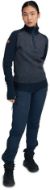 Tufte Robin Low Half Zip Womens Sky Captian Melange