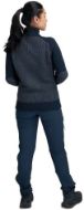 Tufte Robin Low Half Zip Womens Sky Captian Melange