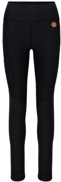 Tufte Maple Warm Tights Womens Black Beauty/Vulcan