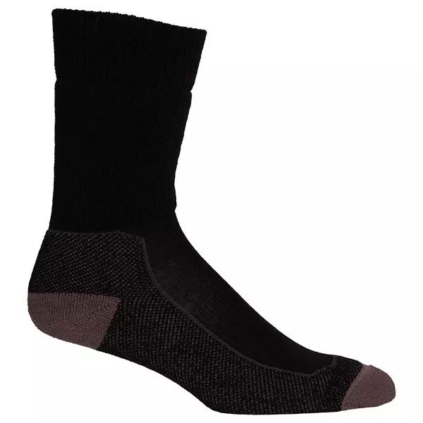 Icebreaker Hike+ Med Sock Black/Mink/Mansoon