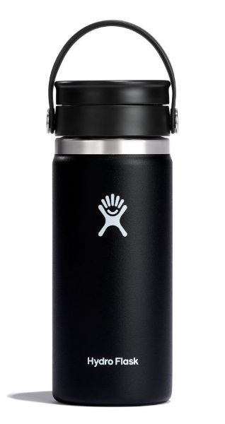 Hydro Flask 16 OZ Wide Mouth Flex Sip Lid Black 