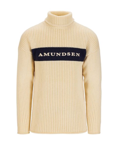 Amundsen Heroes Ski Turtle Neck Natural/Navy