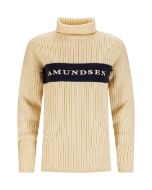 Amundsen Heroes Ski Turtle Neck Womens Natural/Navy