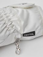 Hestra Primaloft Leather Female 5 Finger Ivory/Offwhite