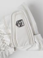 Hestra Primaloft Leather Female 5 Finger Ivory/Offwhite