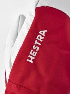 Hestra Army Leather Heli Ski Mitt Red