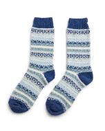 Amundsen Skauen Mid Calf Socks Faded Navy