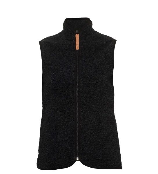 Aclima ReBorn Terry Vest Womens Dark Grey Melange