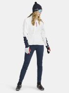 Craft Nor Pro Nordic Race Jacket Womens White/Blaze