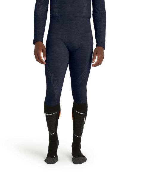 Falke Wool-Tech Long Tights Space Blue
