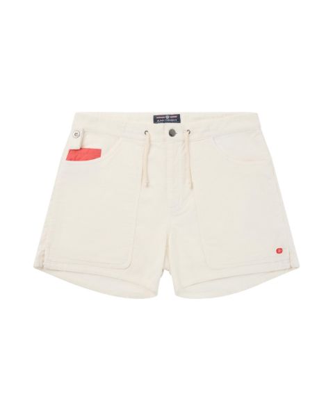 Amundsen 5Incher Cord G. Dyed Shorts White