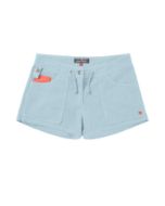 Amundsen 3Incher Cord G. Dyed Shorts Womens Faded Blue Sky