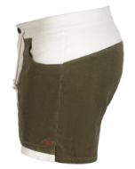 Amundsen 5Incher Cord Shorts Natural/Olive Ash