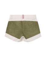 Amundsen 5Incher Cord Shorts Womens Olive Ash/Natural