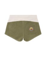 Amundsen 3Incher Cord Shorts Womens Natural/Olive Ash