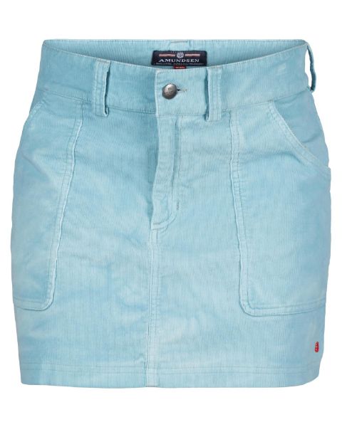 Amundsen Cord G.Dyed Skirt Womens Faded Blue Sky