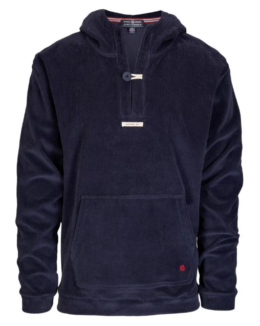 Amundsen Comfy Cord Hood Fade Navy